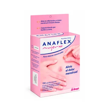 Anaflex Mujer NF ibuprofeno 200 mg x 150