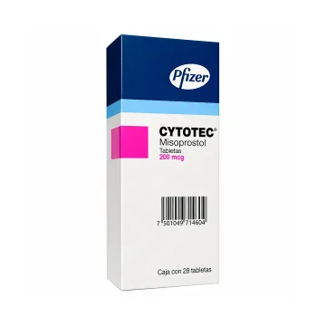 Cytotec 200 mcg Pfizer 28 tabletas