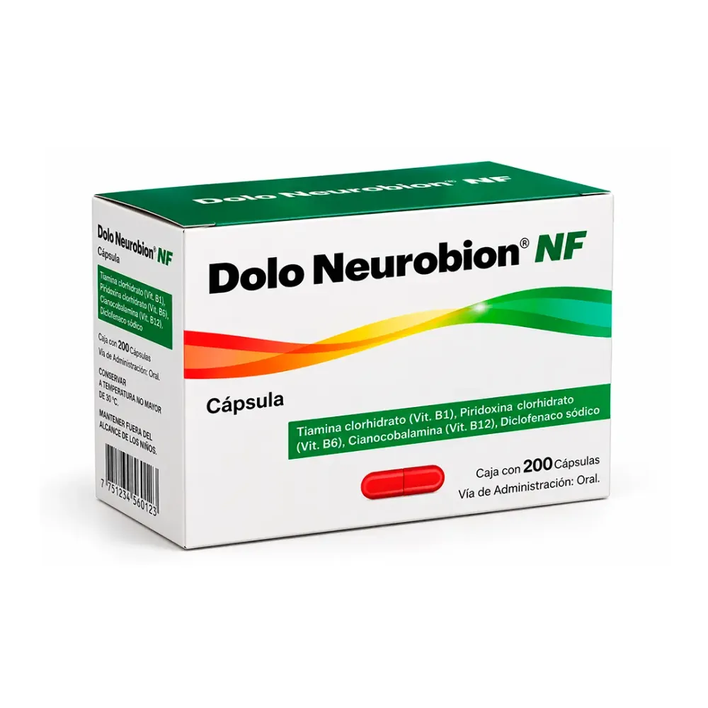 Dolo Neurobion NF Merck x 200 cápsulas