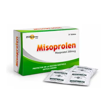 Misoprolen 200 mcg Intipharma 28 tabletas