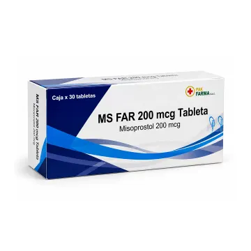 MS FAR 200 mcg Pak Farma 30 tabletas